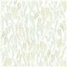 Casadeco|Papier peint enfant feuilles blanc et vert|Enfants