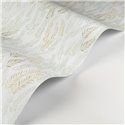 Casadeco|Papier peint enfant feuilles blanc et vert|Enfants