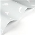 Casadeco|Papier peint enfant animaux marins bleus|Enfants