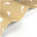 Casadeco|Papier peint enfant animaux marins verts|Enfants