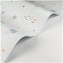 Casadeco|Kids wallpaper corals and sea life white and green|Children's