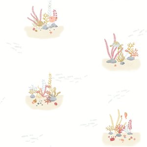As Creation|Wallpaper children's stars and animals pink background|Children's