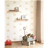 Casadeco|Papier peint enfant poissons et coraux blanc et rouge|Enfants