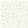 Casadeco|Papel pintado infantil flores de pradera blanco y beige|Infantil