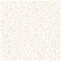 Casadeco|Papier peint enfant fleurs de prairie blanc et rose|Enfants