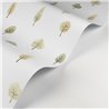 Casadeco|Papier peint enfant arbres de la forêt blanc et vert|Enfants