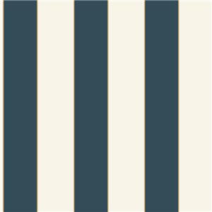 Casadeco|Papel Pintado rayas marineras azul marino blanco|Rayas