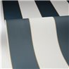 Caselio|Papel pintado rayas moderno azul para salón|Rayas