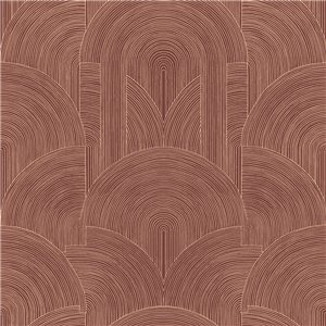 Caselio|Elegant wallpaper with soft-tone arches|Art Deco