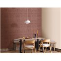 Caselio|Modern geometric wallpaper in aubergine tones|Art Deco