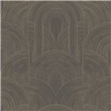 Caselio|Papier peint géométrique avec arcs dorés style Art déco|Art Déco