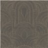 Caselio|Geometric wallpaper with golden arches, Art Deco style|Art Deco