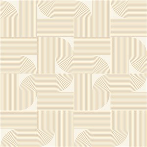 Eijffinger|Papier peint oriental grues jaune ocre|Papier Peint