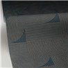 Caselio|Art Deco geometric wallpaper in blue and gold|Wallpaper