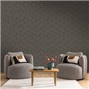Caselio|Modern geometric wallpaper in gold and black|Modern