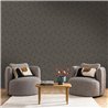 Caselio|Modern geometric wallpaper in gold and black|Modern
