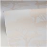 Caselio|Papier peint forêt de pins beige, parfait pour l’entrée|Hall d'entrée