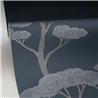 Caselio|Papel pintado estilo japonés, bosque de pinos azul|Oriental