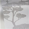 Caselio|Papier peint style oriental pins noir et blanc|Oriental