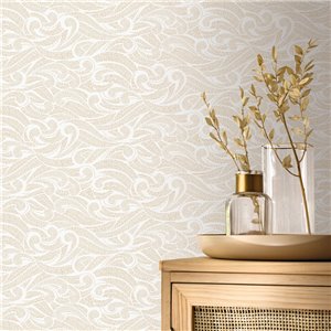 Papeldecor|Tapete blauer Dschungelpflanzen-Blumenmuster|Tapeten 2