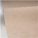Caselio|Papier peint arabesque motif floral beige|Damas