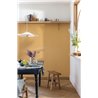 Caselio|Brown linen wallpaper with flamed effect|Solid Colors