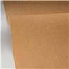 Caselio|Papier peint lin marron effet flammé|Couleurs Unies