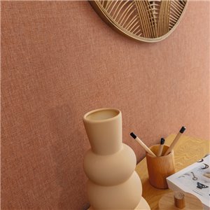 Eijffinger|Zeitgenössisch natürliche Tapete Toile de Jouy aus Leinen in Weiß Beige|Textilimitation 2