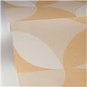 Caselio|Beige circle wallpaper in pop style|Circles