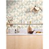 Caselio|Geometric circle wallpaper ideal for kitchens|Scandinavian