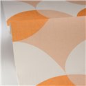 Caselio|Retro wallpaper with pink and orange circles|Retro