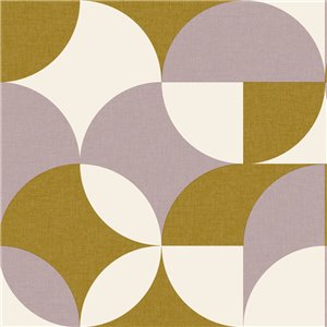 Caselio|Green circle wallpaper with a retro touch|Circles