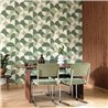 Caselio|Green circle wallpaper with a retro touch|Circles