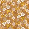 Caselio|Florale Tapete mit Hippie-Touch fürs Wohnzimmer|Blumen