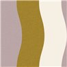 Caselio|Retro wavy green and violet striped wallpaper|Retro