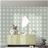 Caselio|Retro circle wallpaper ins style blue|Circles