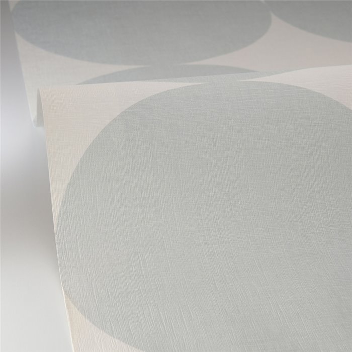 Papel pintado círculos retro estilo años azul - Caselio Twist 106486009