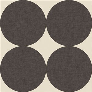 Caselio|Retro wallpaper withs orange circles|Circles