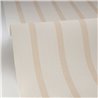 Caselio|Papier peint rayures étroites blanc et beige scandinave|Rayures