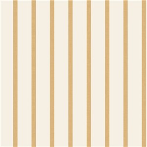 Caselio|Papier peint rayures étroites blanc et beige scandinave|Rayures