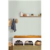 Caselio|Papier peint style scandinave rayures bleues|Rayures