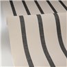 Caselio|Papel pintado rayas negras para dormitorio moderno|Rayas