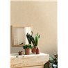 Caselio|Papier peint fibre naturelle de sisal beige|Salle de Bain
