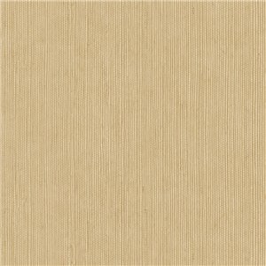 Caselio|Grüne Naturfaser-Effekt Tapete|Badezimmer