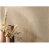 Caselio|Light brown natural fiber effect wallpaper|Raffia Imitation