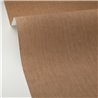 Caselio|Papier peint fibre de sisal marron, idéal pour têtes de lit|Couleurs Unies