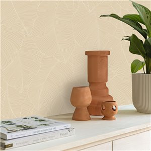 Papeldecor|Wallpaper yellow Moroccan tile|Wallpaper 2