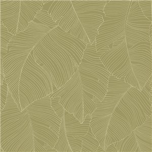 Architects Paper|Papel pintado floral plantas silvestres, árboles amarillo|Papel Pintado