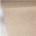 Caselio|Papier peint floral feuilles de palmier beige|Salón