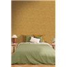 Caselio|Yellow tropical palm leaf wallpaper|Bedrooms
